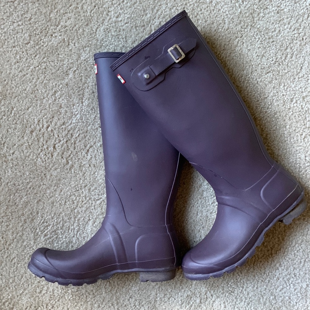 Hunter rain boots